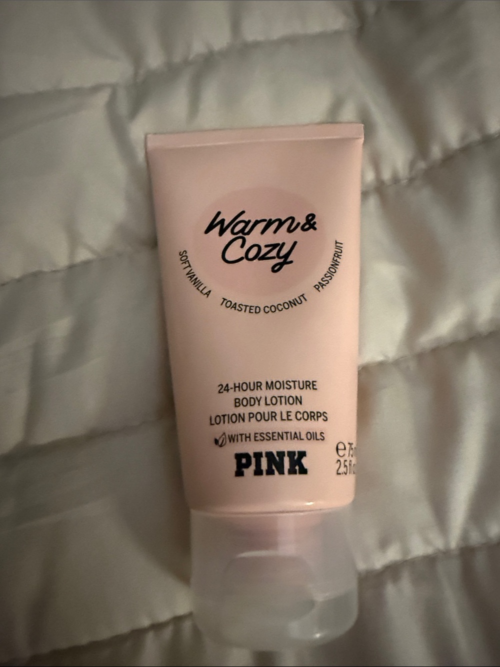 Victoria's Secret Pink Light Pink Body Lotion Tube